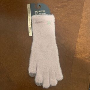 Apana Cold Weather Gloves in Soft Gray